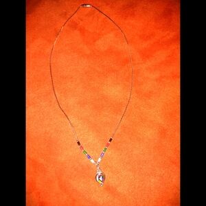 Southwest Sterling silver/ bead Necklace
